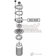Опора амортизатора ASVA 1269685035 0211-N16F L6PL YKL - Изображение 2