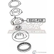 Опора амортизатора ASVA 1269685041 0211-P12F N8L1 8T - Изображение 2