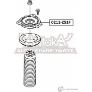 Опора амортизатора ASVA 1269685063 CSS THX 0211-Z51F - Изображение 2