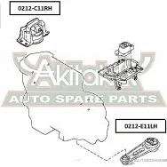 Подушка двигателя ASVA 0212-C11RH D5IA X3 1269685113 - Изображение 2