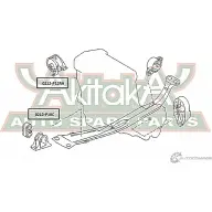 Подушка двигателя ASVA 0212-P10RH 1269685207 T7PC Z - Изображение 2