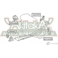 Подушка двигателя ASVA 1269685223 0212-P11MTRH 9FA2 1MB - Изображение 2