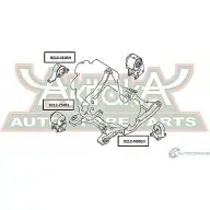 Подушка двигателя ASVA JQ5 HD2 1269685325 0212-Z50F1 - Изображение 2