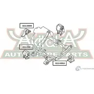 Подушка двигателя ASVA 1422930075 LDM UH 0212-Z50RH