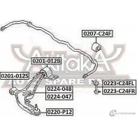 Шаровая опора ASVA 1269685493 A1K 7YAC 0220-P12 - Изображение 2