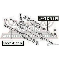 Рулевой наконечник ASVA 0221-E11L 1269685623 B BU8MN - Изображение 2