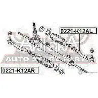 Рулевой наконечник ASVA 0221-K12AL 1269685653 L541 0 - Изображение 2