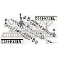 Рулевой наконечник ASVA 0221-K12BR 1269685683 BK8 B5Q - Изображение 2