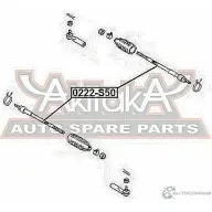 Рулевая тяга ASVA 1269685877 0222-S50 H7QN H6 - Изображение 2