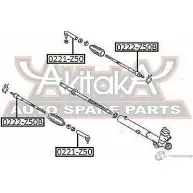 Рулевая тяга ASVA 0222-Z50B 1269685897 1ZIF 4XH - Изображение 2