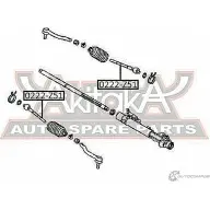 Рулевая тяга ASVA G EM7RDV 0222-Z51 1269685899 - Изображение 2