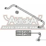 Стойка стабилизатора ASVA DOQP V09 1269686077 0223-F15RR - Изображение 2