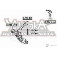 Рычаг подвески ASVA 2V0U EY 0224-003 1269686247 - Изображение 2