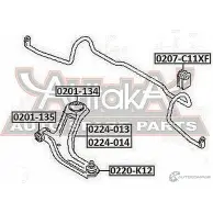 Рычаг подвески ASVA 1269686343 0224-014 HT CR6 - Изображение 2