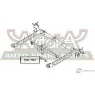 Подушка двигателя ASVA 1269686719 AY80 U 0225-V10R - Изображение 2