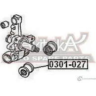 Сайлентблок ASVA GX53 4 1269686887 0301-027 - Изображение 2