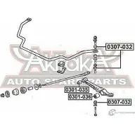 Сайлентблок ASVA CYE 7CL 1269686993 0301-036 - Изображение 2