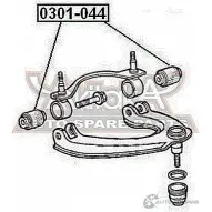 Сайлентблок ASVA B2BBH Y 0301-044 1269687113 - Изображение 2