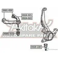 Сайлентблок ASVA 1269687119 SZTZ A 0301-050 - Изображение 2