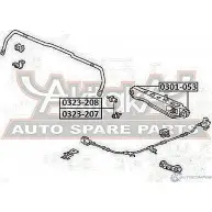 Сайлентблок ASVA 1269687131 TUE ZL 0301-053 - Изображение 2