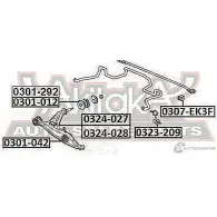 Сайлентблок ASVA 1269687563 8 LMB56 0301-292 - Изображение 2