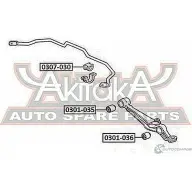 Втулка стабилизатора ASVA SUH B7YB 0307-030 1269687817 - Изображение 2