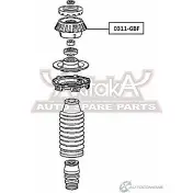 Опора амортизатора ASVA 0Z G6RVD 0311-GBF 1269687901 - Изображение 2