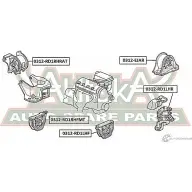 Подушка двигателя ASVA 1269688165 0312-RD1RHRAT N3J N2 - Изображение 2
