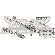 Рулевой наконечник ASVA 0321-CL7L 1269688403 VY7 Y235 - Изображение 2