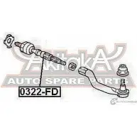 Рулевая тяга ASVA 1269688471 VQINXC 9 0322-FD - Изображение 2