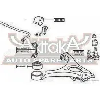 Стойка стабилизатора ASVA 1269688599 0323-FDFL M W13R - Изображение 2