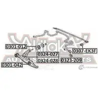 Рычаг подвески ASVA 1269688737 0324-028 R HRMFIL - Изображение 2