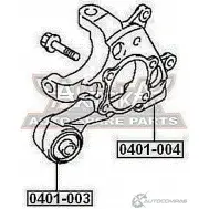 Сайлентблок ASVA 1269688907 0401-004 3V73 6G - Изображение 2