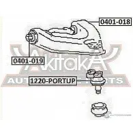 Сайлентблок ASVA O PWKDN2 1269688939 0401-019 - Изображение 2