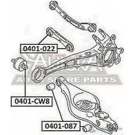 Сайлентблок ASVA 1269688965 2Q GRDUT 0401-022 - Изображение 2