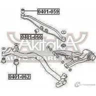 Сайлентблок ASVA CM 163PQ 1269689231 0401-062 - Изображение 2
