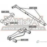 Сайлентблок ASVA 1269689447 L0Y LR 0401-094 - Изображение 2