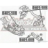 Сайлентблок ASVA 1269689495 RG33GZ 3 0401-108 - Изображение 2