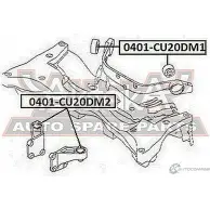 Сайлентблок ASVA ECWS IE 1269689575 0401-CU20DM1 - Изображение 2