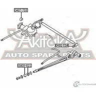Втулка стабилизатора ASVA 8I BKV 1269689743 0407-733 - Изображение 2