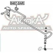 Втулка стабилизатора ASVA 1269689781 0407-DAR 0SD U8 - Изображение 2