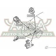Подушка двигателя ASVA 0412-EAATR 1269689925 M6E3F V5 - Изображение 2