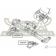 Подушка двигателя ASVA RYBKJ 5N 0412-H77R 1269689949 - Изображение 2