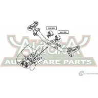 Подушка двигателя ASVA E02V D 1269689981 0412-PDR - Изображение 2