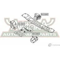Подушка двигателя ASVA 1269689985 VIB 1P 0412-V25RAT - Изображение 2