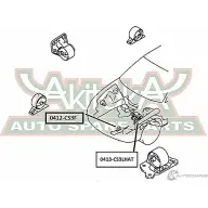 Подушка двигателя ASVA 0413-CS3LHAT BET S0A 1269690037 - Изображение 2