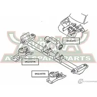 Подушка двигателя ASVA 663 J8 0413-V45 1269690057