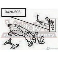 Шаровая опора ASVA 1269690143 0420-505 4C HFZVL - Изображение 2