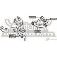 Шаровая опора ASVA 0420-515 3SW1 Z 1269690153 - Изображение 2