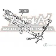 Рулевая тяга ASVA 0422-020 2 3B2X 1269690359 - Изображение 2